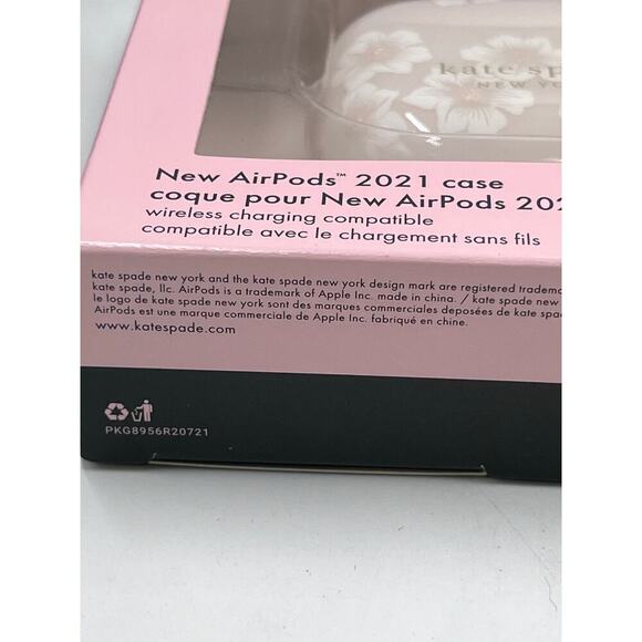 kate spade new york - Protective AirPods 2021 Case Keychain Ring- Hollyhock new - Picture 3 of 10